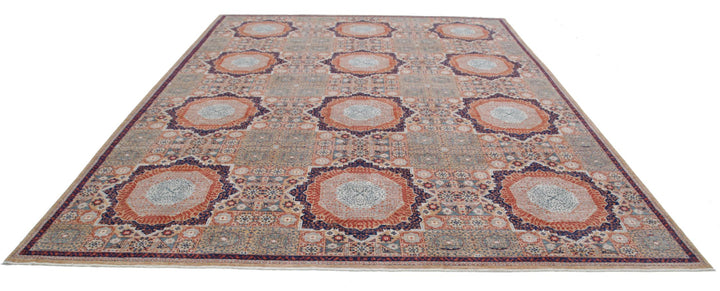 Mamluk 9’ 11” x 12’ 10” - No. AV54171 - ALRUG Rug Store