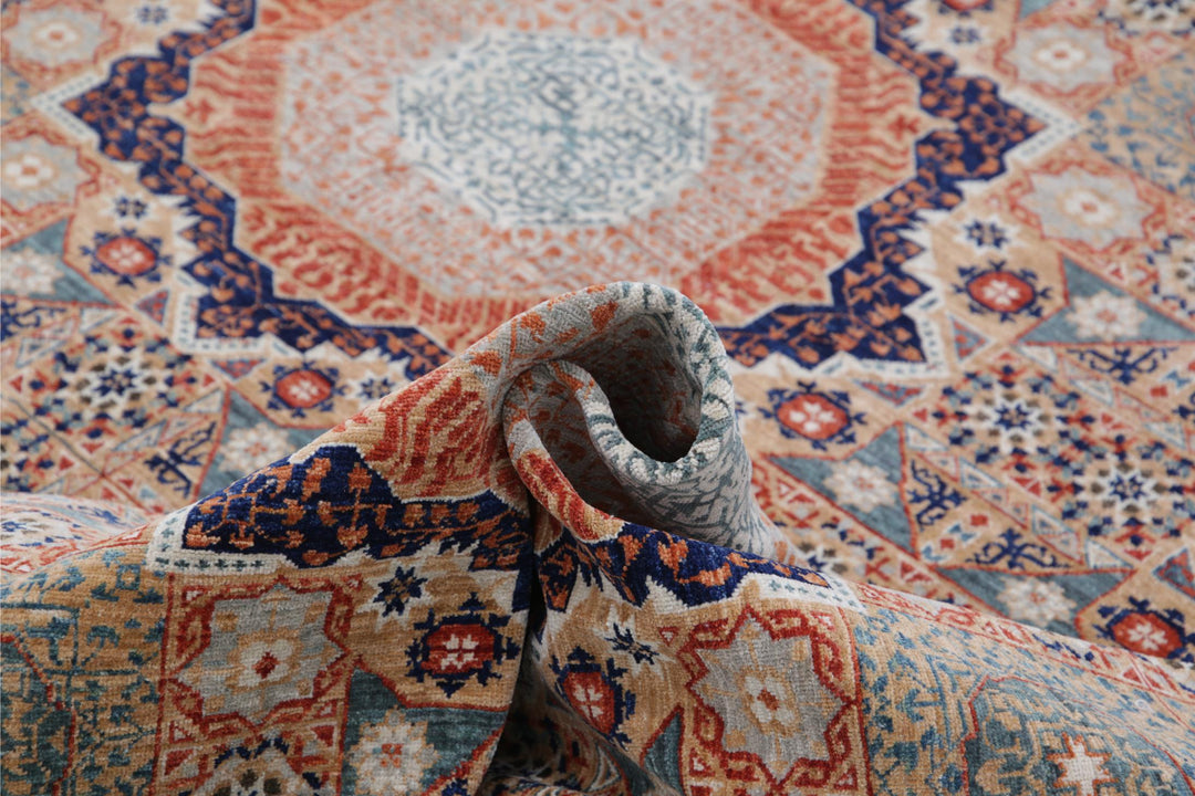 Mamluk 9’ 11” x 12’ 10” - No. AV54171 - ALRUG Rug Store