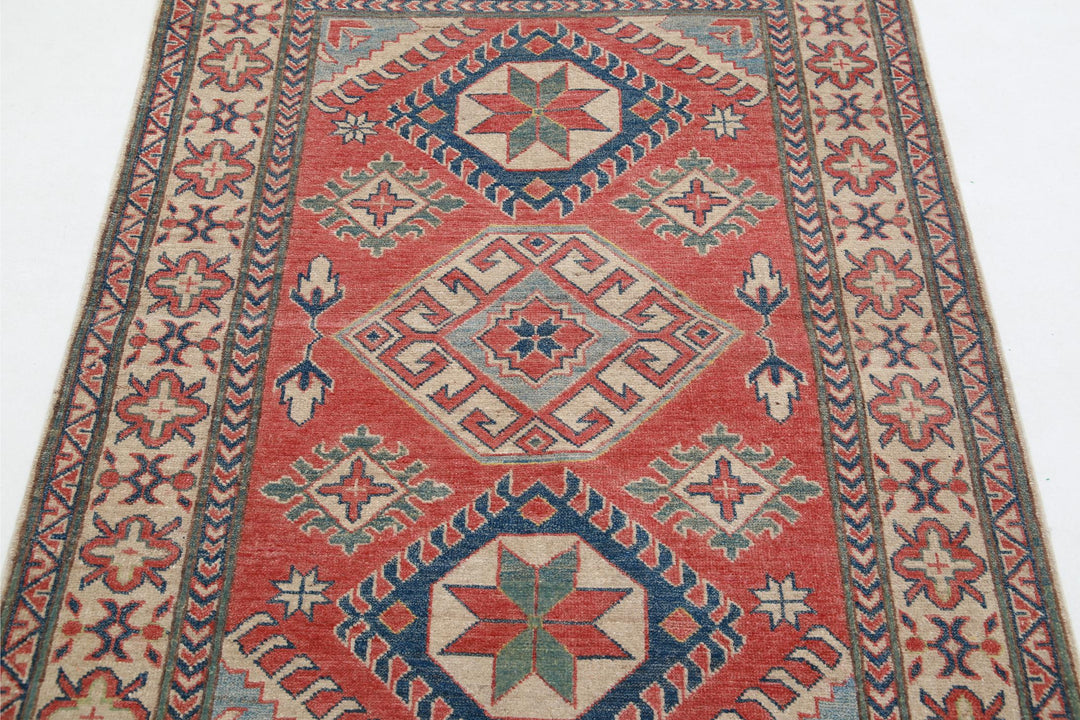 Kazak 4’ 0″ x 5’ 4″ - No. AV79976 - ALRUG Rug Store