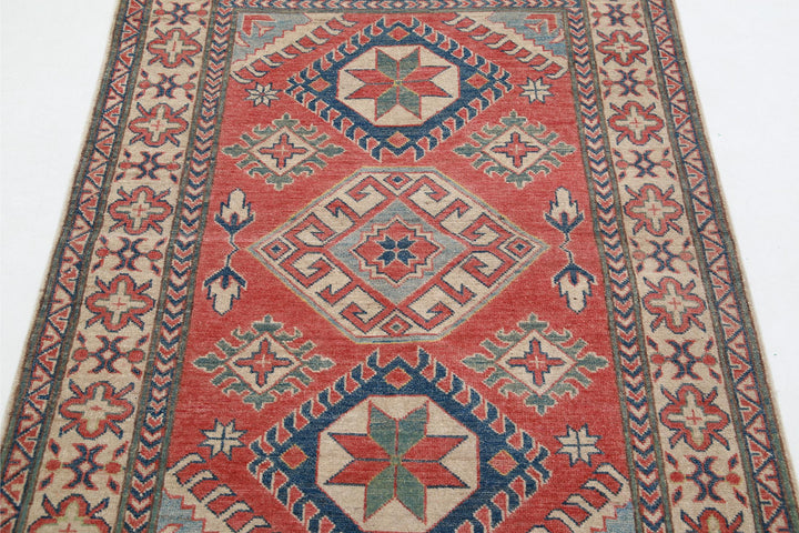 Kazak 4’ 0″ x 5’ 4″ - No. AV79976 - ALRUG Rug Store