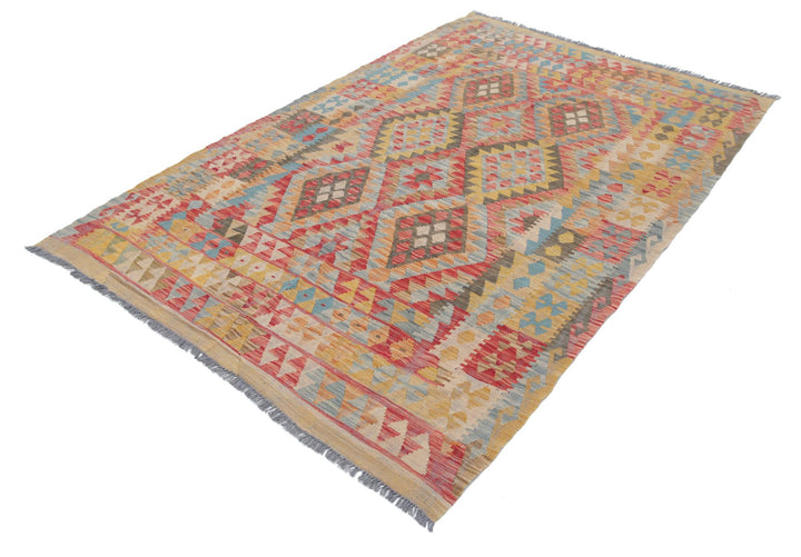 Kilim 5’ 3″ x 8’ 0″ - No. AV84999 - ALRUG Rug Store