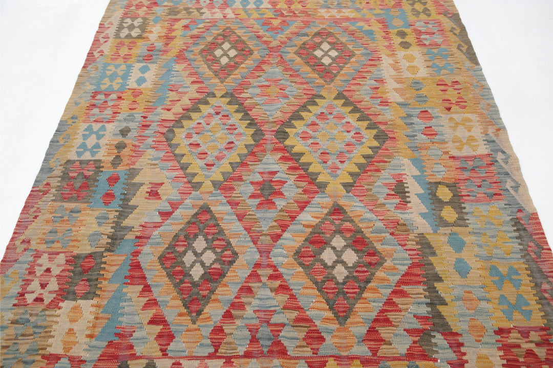 Kilim 5’ 3″ x 8’ 0″ - No. AV84999 - ALRUG Rug Store