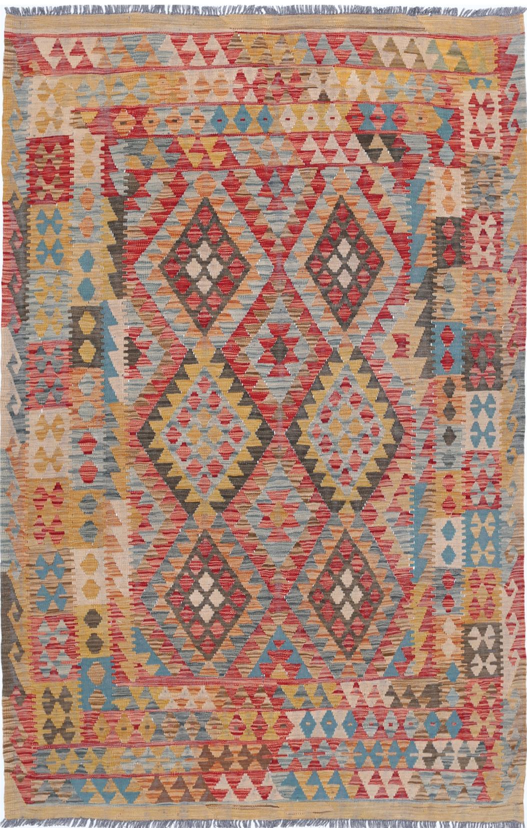 Kilim 5’ 3″ x 8’ 0″ - No. AV84999 - ALRUG Rug Store