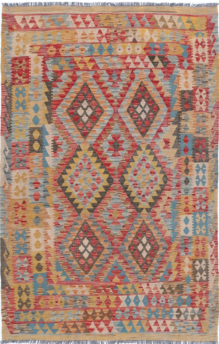 Kilim 5’ 3″ x 8’ 0″ - No. AV84999 - ALRUG Rug Store