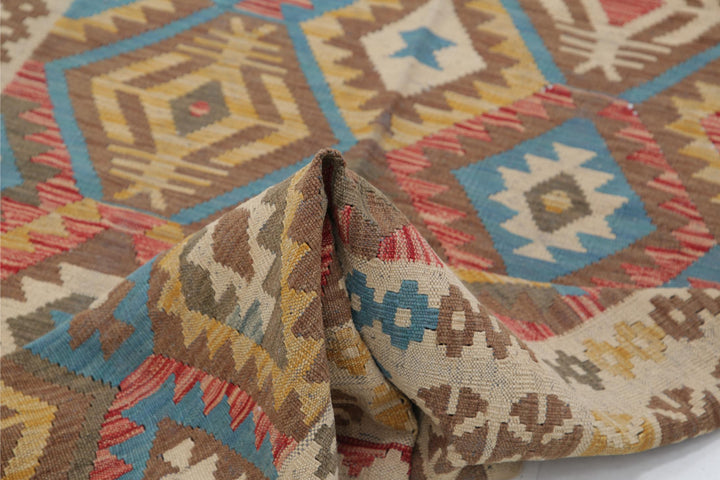 Kilim 4’ 5″ x 6’ 4″ - No. AV86874 - ALRUG Rug Store