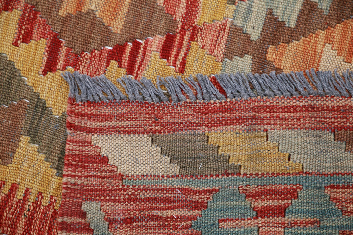 Kilim 6’ 4″ x 9’ 9″ - No. AV59645 - ALRUG Rug Store