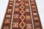 Kilim 3’ 8″ x 5’ 5″ - No. AV89887 - ALRUG Rug Store