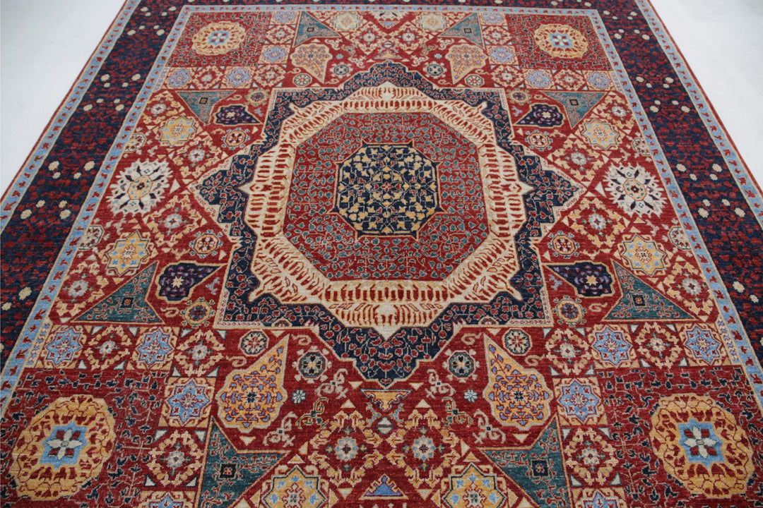 Mamluk 8’ 2″ x 9’ 3″ - No. AV26863 - ALRUG Rug Store