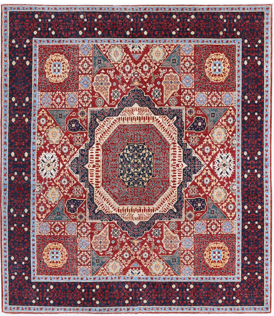 Mamluk 8’ 2″ x 9’ 3″ - No. AV26863 - ALRUG Rug Store