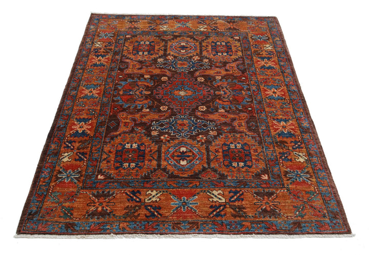 Humna 4’ 0″ x 5’ 9″ - No. AV15664 - ALRUG Rug Store