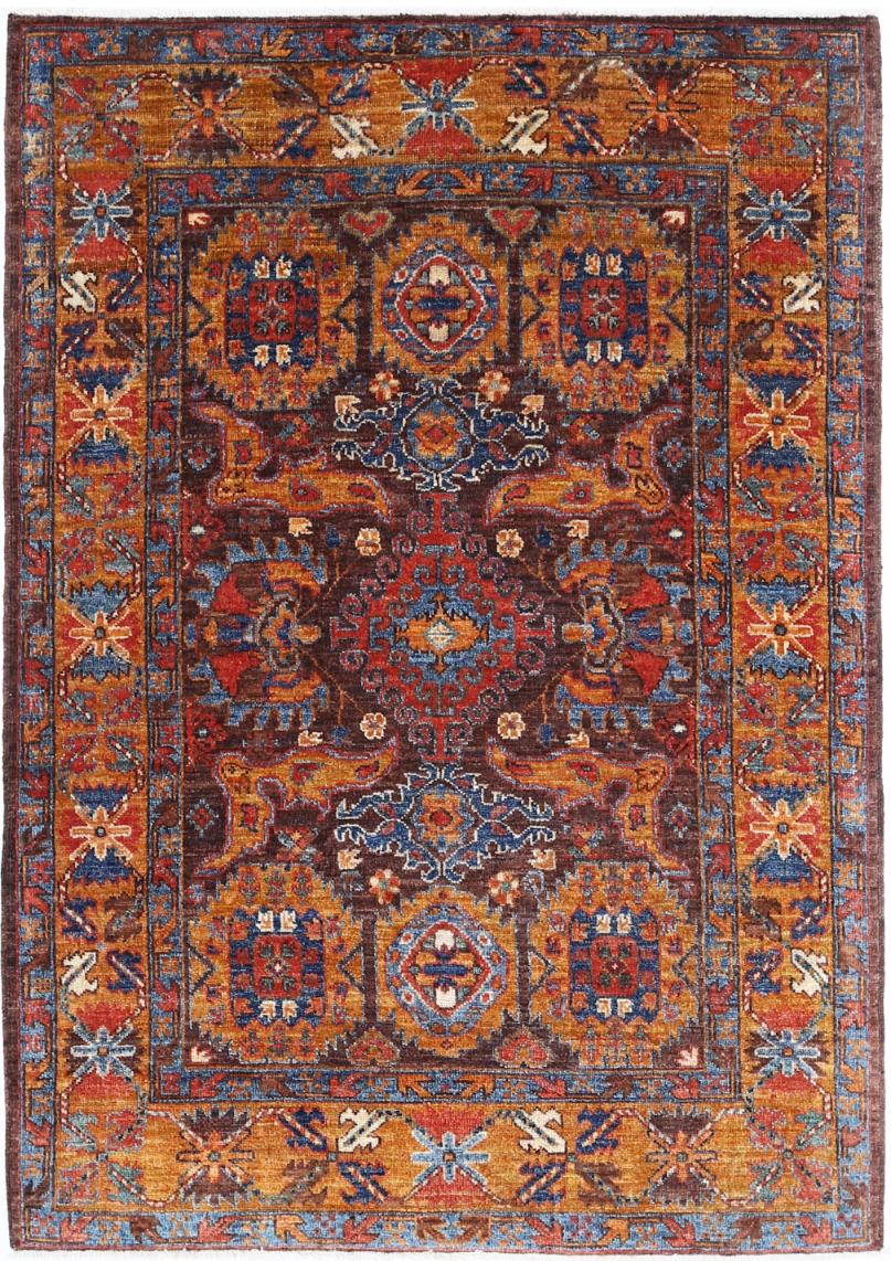 Humna 4’ 0″ x 5’ 9″ - No. AV15664 - ALRUG Rug Store