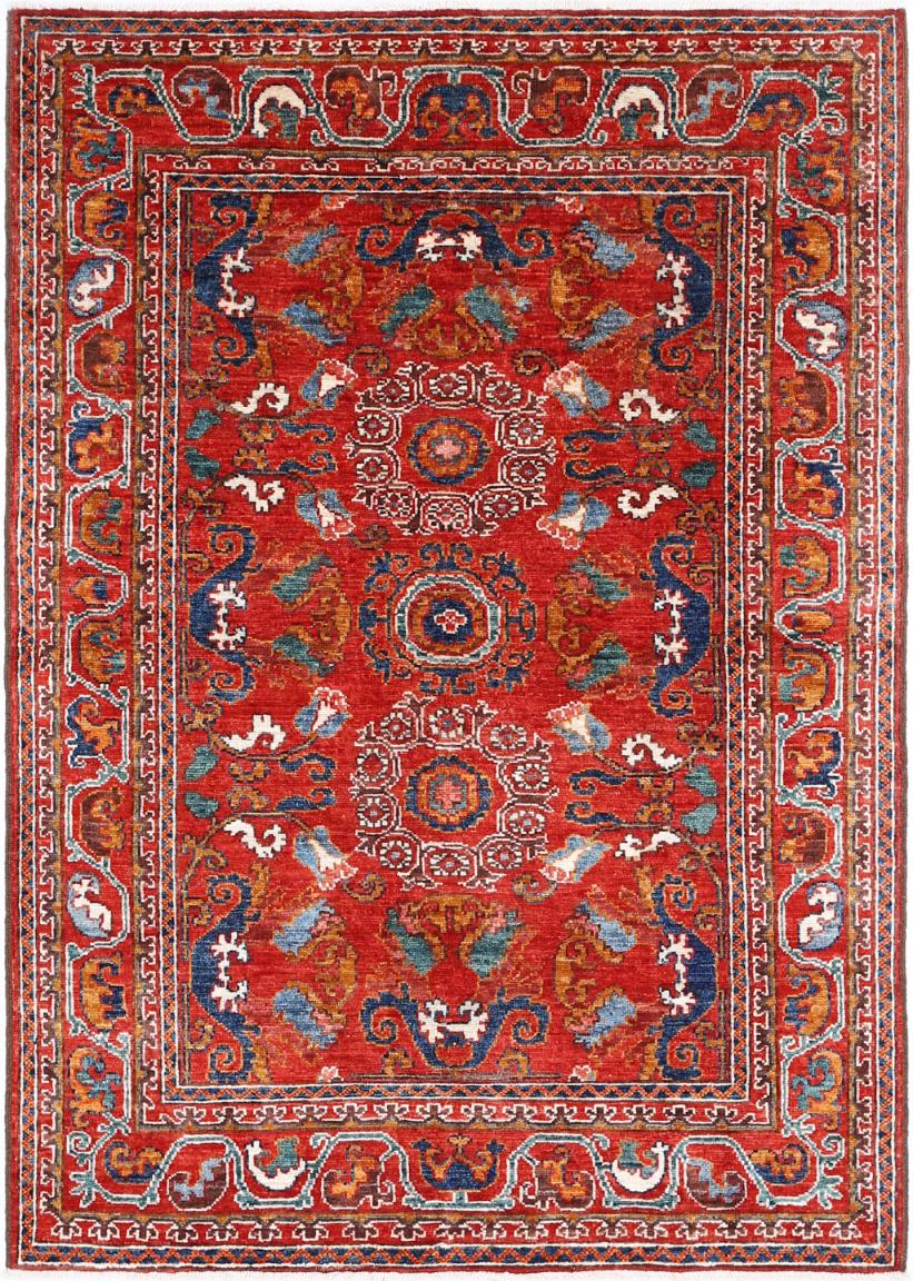 Humna 4’ 1″ x 5’ 10” - No. AV68803 - ALRUG Rug Store