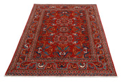 Humna 4’ 0″ x 5’ 11” - No. AV20982 - ALRUG Rug Store