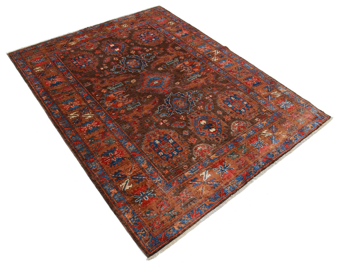 Humna 5’ 1″ x 6’ 4″ - No. AV80571 - ALRUG Rug Store