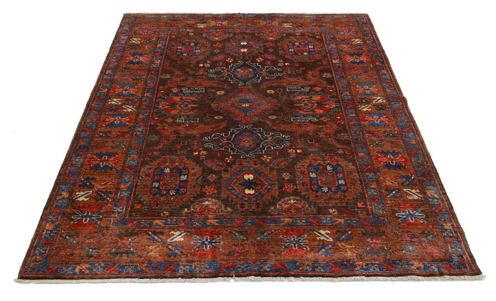 Humna 5’ 1″ x 6’ 4″ - No. AV80571 - ALRUG Rug Store