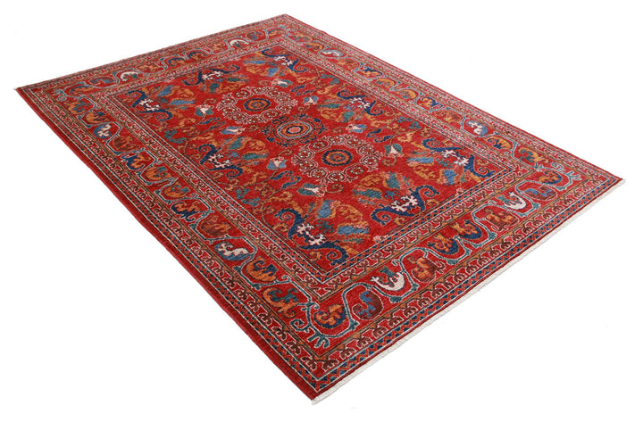 Humna 5’ 2″ x 6’ 11” - No. AV21127 - ALRUG Rug Store