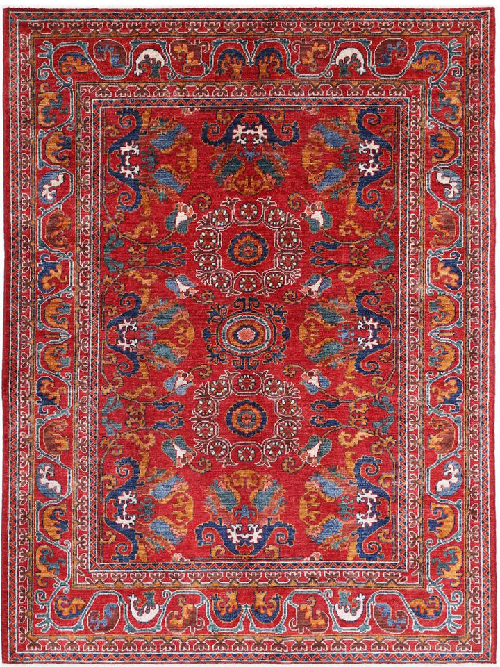Humna 5’ 2″ x 6’ 11” - No. AV21127 - ALRUG Rug Store