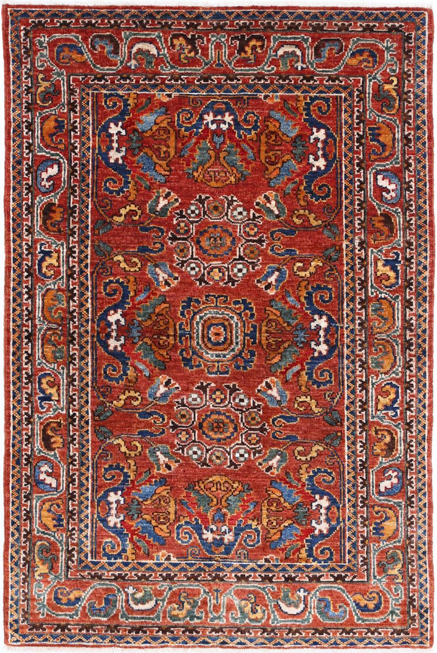 Humna 3’ 2″ x 4’ 10” - No. AV95362 - ALRUG Rug Store