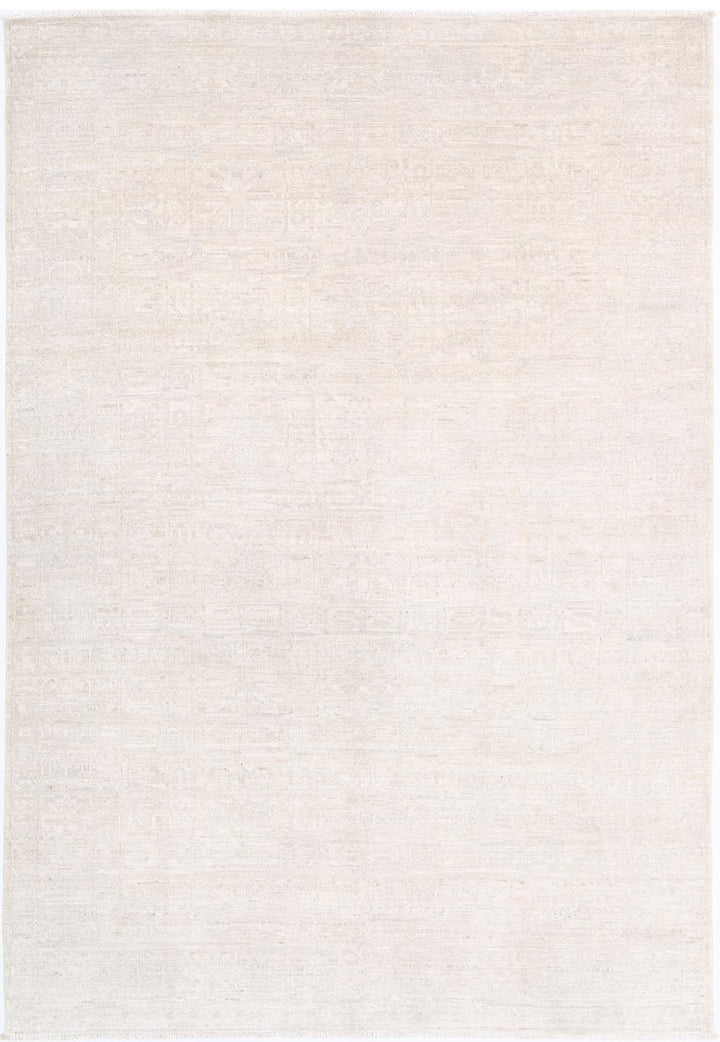 Khotan 5’ 11” x 8’ 8″ - No. AV26528 - ALRUG Rug Store