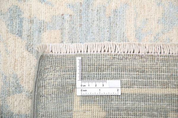 Grey Pakistani Oriental Rug 10' 2" x 13' 2" Hand-Knotted view 10