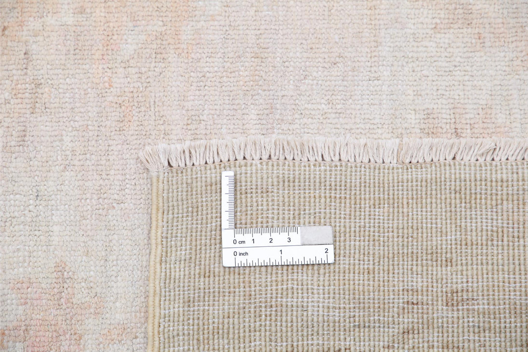 Ivory Afghan Serenity Rug 11'9" x 14'6" Hand-Knotted view 10