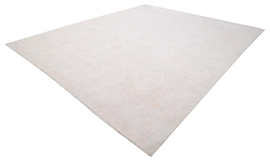 Ivory Afghan Serenity Rug 11'9" x 14'6" Hand-Knotted view