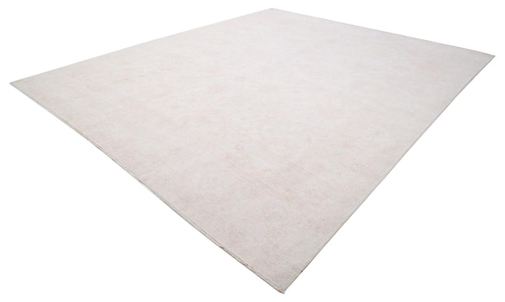 Ivory Afghan Serenity Rug 11'9" x 14'6" Hand-Knotted view