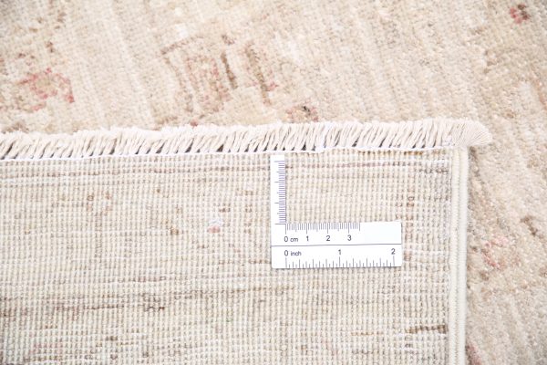 Grey Pakistani Serenity Rug 9'11" x 13'7" Hand-Knotted view 10