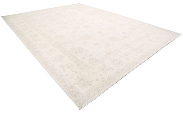 Ivory Serenity Rug 11'8" x 15'5" Hand-Knotted detail