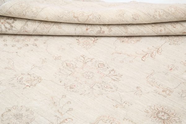 Ivory Serenity Rug 11'8" x 15'5" Hand-Knotted view 19