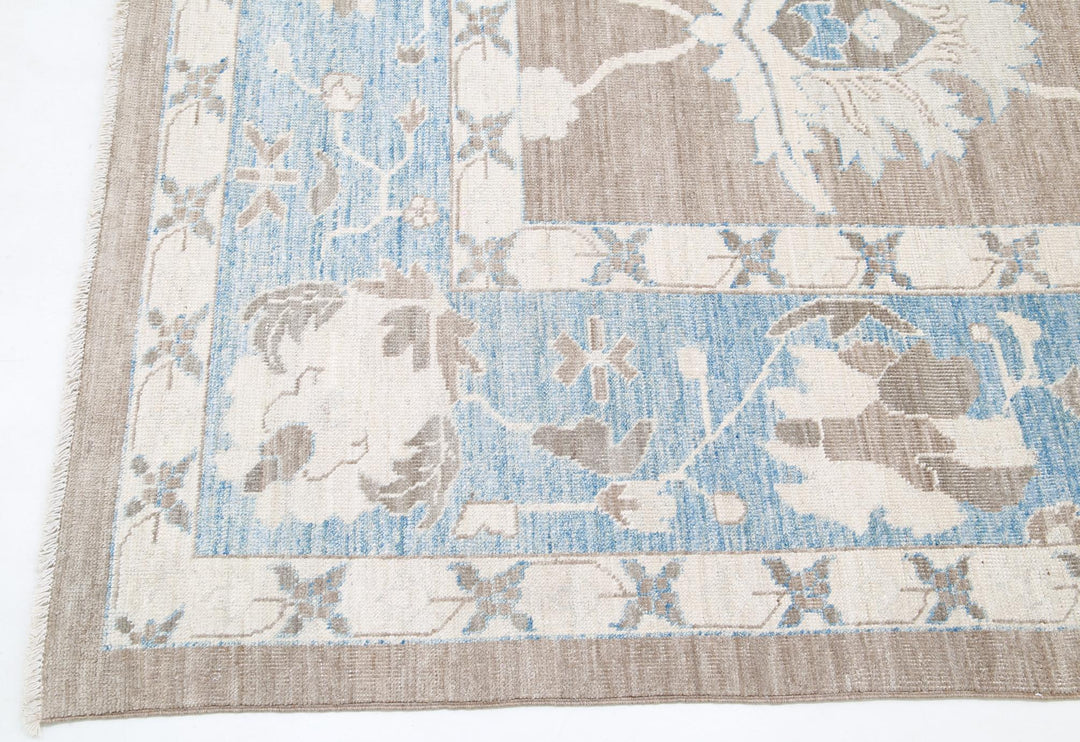 Oushak 11’ 7″ x 11’ 2″ - No. AV86957 - ALRUG Rug Store