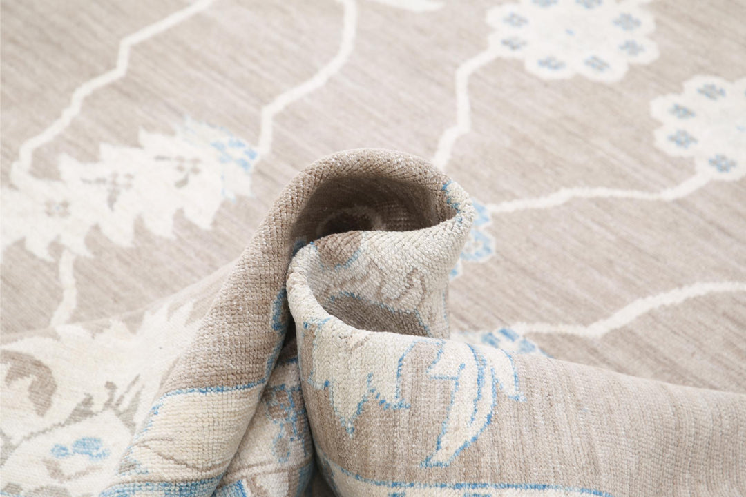 Oushak 11’ 7″ x 11’ 2″ - No. AV86957 - ALRUG Rug Store