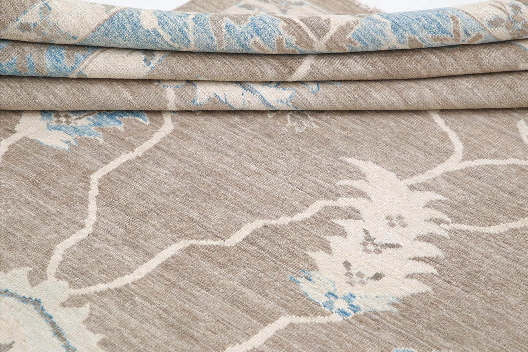 Oushak 11’ 7″ x 11’ 2″ - No. AV86957 - ALRUG Rug Store