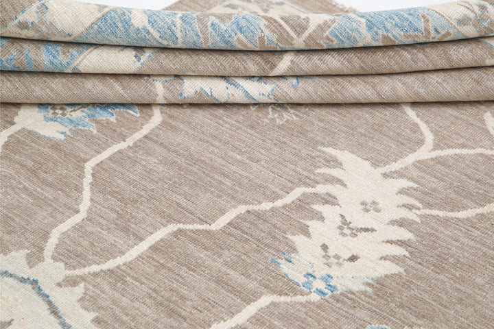 Oushak 11’ 7″ x 11’ 2″ - No. AV86957 - ALRUG Rug Store