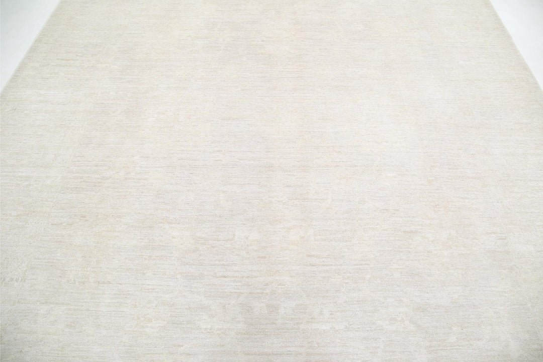 Oushak 9’ 2″ x 11’ 10” - No. AV74169 - ALRUG Rug Store