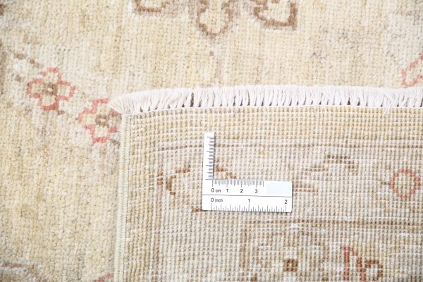 Gold Afghan Serenity Rug 9'6" x 13'6" Hand-Knotted view 21