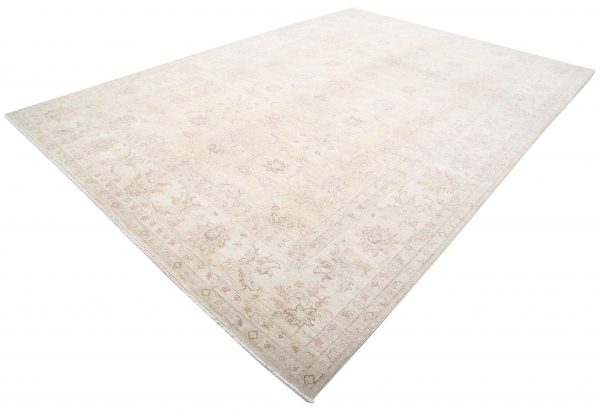 Gold Afghan Serenity Rug 9'6" x 13'6" Hand-Knotted view
