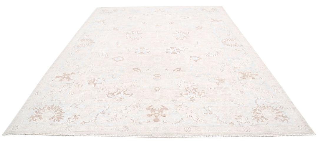 Oushak 8’ 8″ x 11’ 7″ - No. AV94679 - ALRUG Rug Store