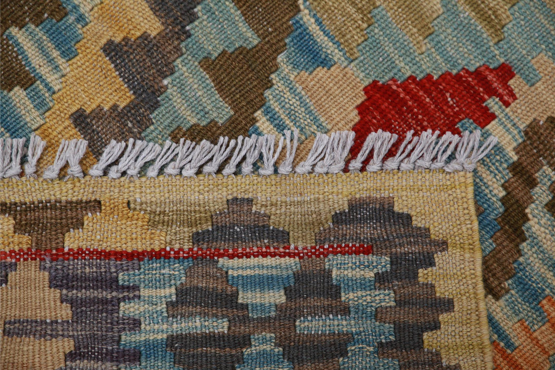 Kilim 3’ 4″ x 5’ 0″ - No. AV33668 - ALRUG Rug Store