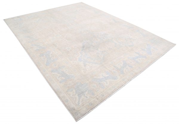 Brown Afghan Ariana Rug 7'11" x 10'0" Hand-Knotted view 12