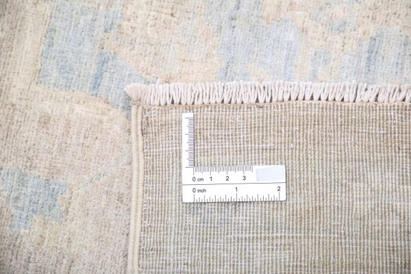 Brown Afghan Ariana Rug 7'11" x 10'0" Hand-Knotted view 10