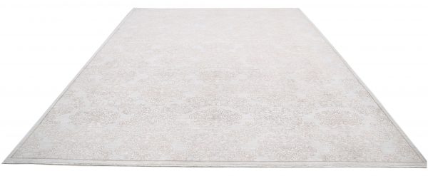 Brown Pakistani Oriental Rug 9'9" x 12'10" Hand-Knotted view 14