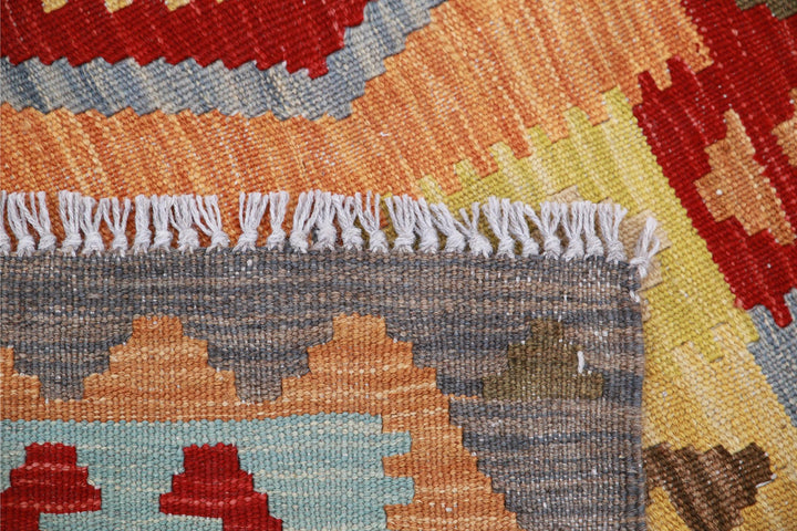 Kilim 3’ 4″ x 5’ 0″ - No. AV69340 - ALRUG Rug Store