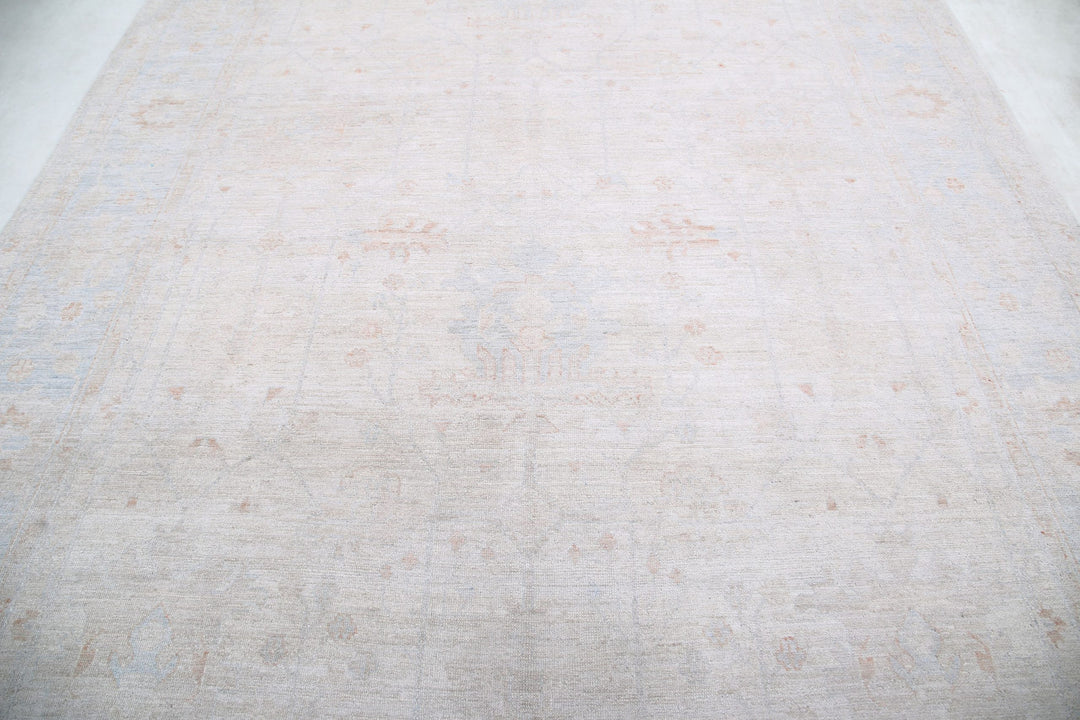 Oushak 8’ 5″ x 11’ 10” - No. AV89726 - ALRUG Rug Store