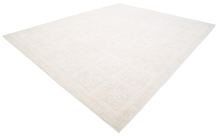 Brown Pakistani Oriental Rug 12'2" x 14'9" Hand-Knotted view 10