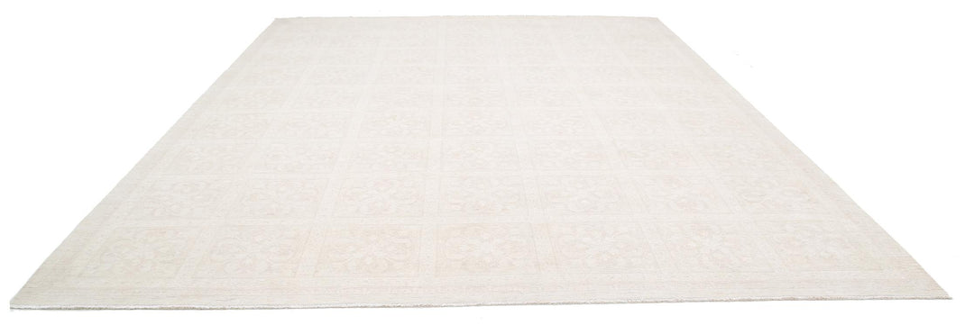 Brown Pakistani Oriental Rug 12'2" x 14'9" Hand-Knotted view 9