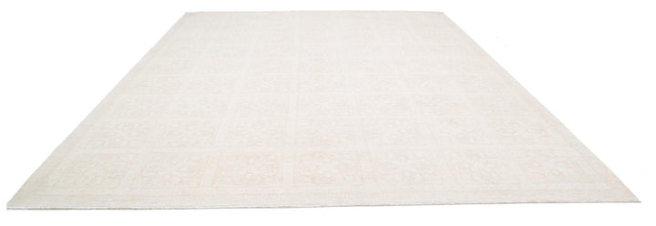 Brown Pakistani Oriental Rug 12'2" x 14'9" Hand-Knotted view 9