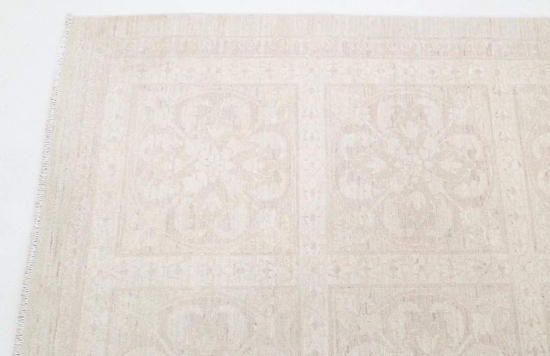 Brown Pakistani Oriental Rug 12'2" x 14'9" Hand-Knotted texture
