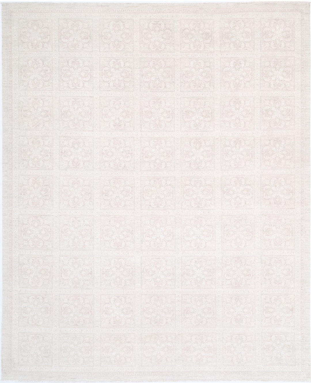 Brown Pakistani Oriental Rug 12'2" x 14'9" Hand-Knotted