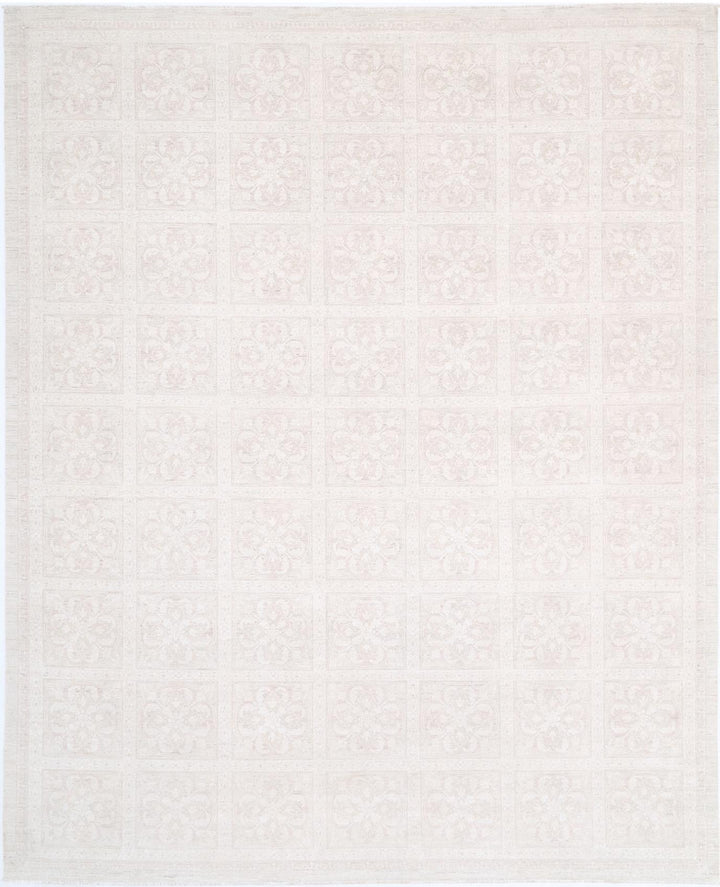 Brown Pakistani Oriental Rug 12'2" x 14'9" Hand-Knotted